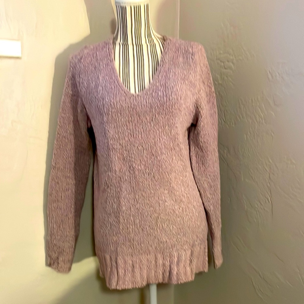 Warm Lavender Purple Sweater